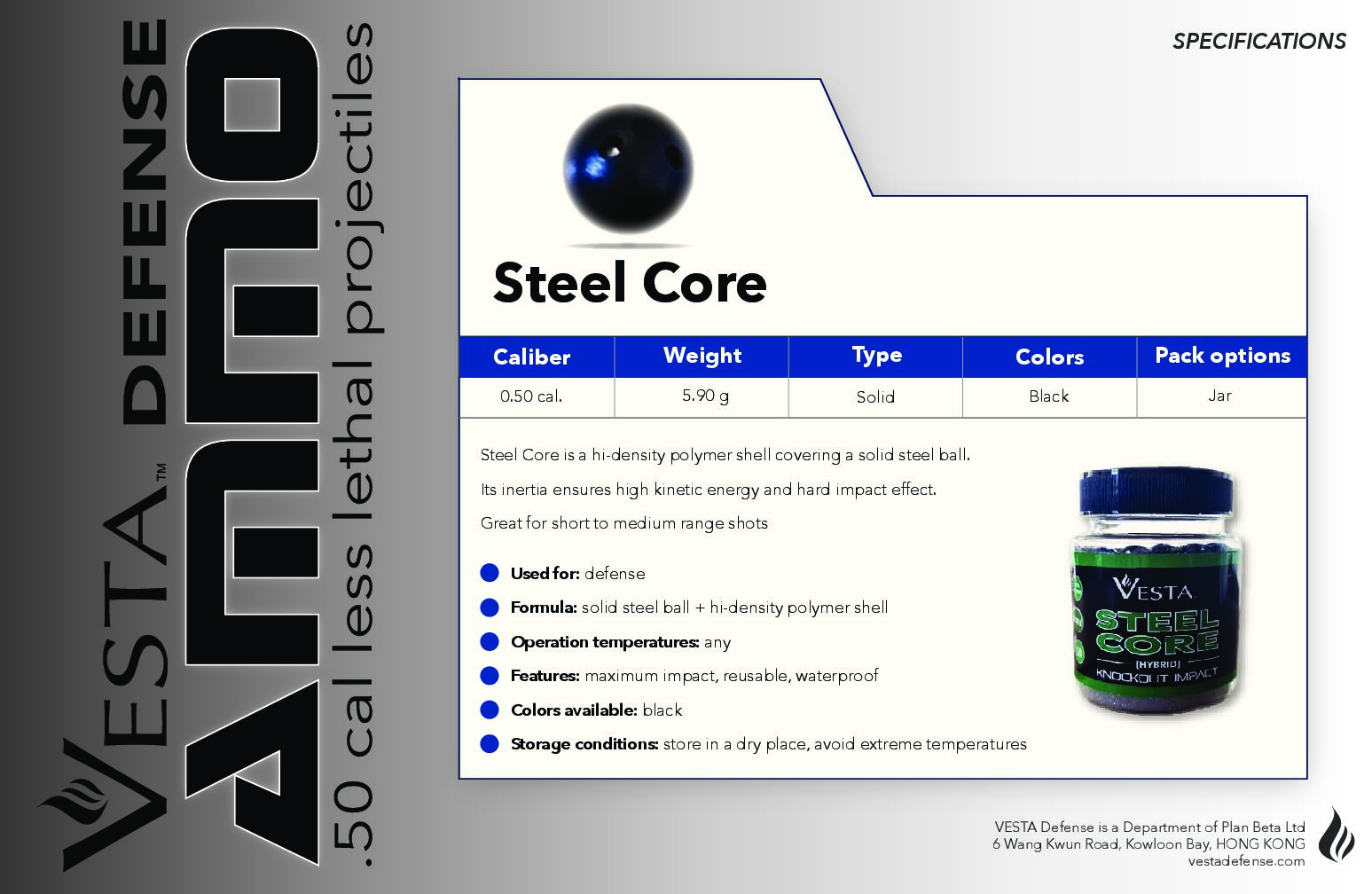 steel core